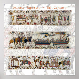 Bayeux Tapestry 11th Century Poster