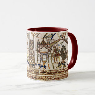 BAYEUX TAPESTRY King Edward Confessor and Harold  Mug