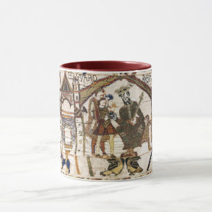 BAYEUX TAPESTRY King Edward Confessor and Harold  Mug