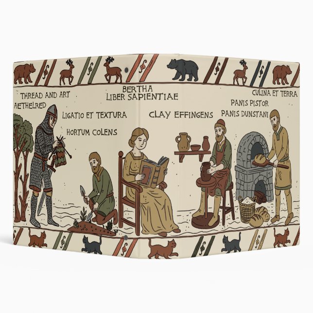 bayeux tapestry parody binder (Background)