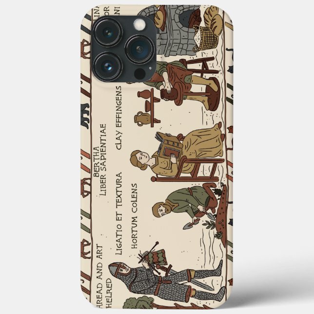 bayeux tapestry parody Case-Mate iPhone case (Back)