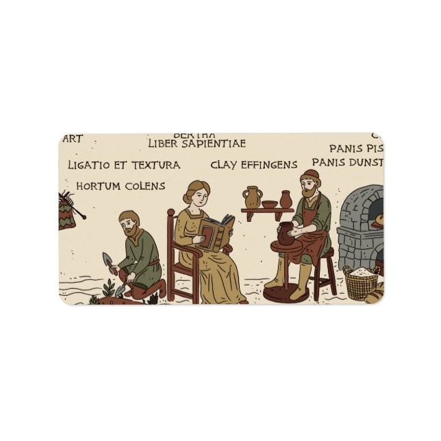 bayeux tapestry parody label (Front)