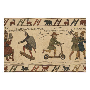 Bayeux Tapestry Parody Poster