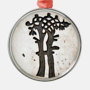 Bayeux Tapestry Tree Metal Ornament