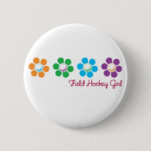 Bayflower Field Hockey 2 Inch Round Button