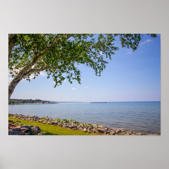 Bayfront Park, Petoskey, Michigan Poster (Front)