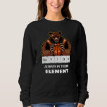 Baylor Always In Their Element Science Basketball  Sweatshirt<br><div class="desc">Baylor Always In Their Element Science Basketball Bear</div>