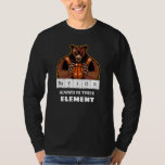 Baylor Always In Their Element Science Basketball  T-Shirt<br><div class="desc">Baylor Always In Their Element Science Basketball Bear</div>