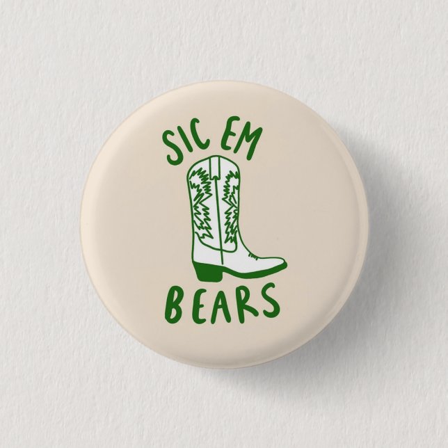 Baylor Game Day Button (Front)