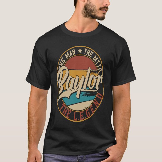Baylor The man the myth the legend T-Shirt (Front)
