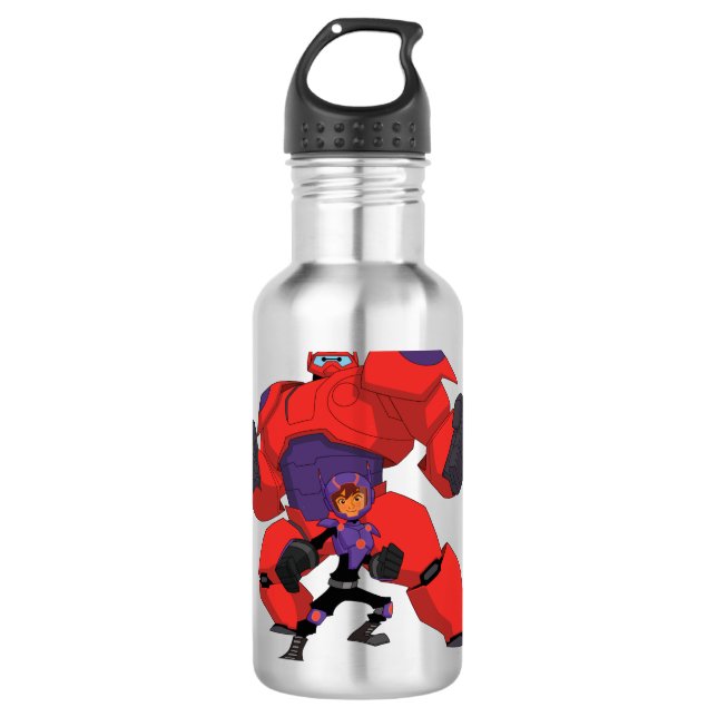 Baymax and Hiro 710 Ml Water Bottle (Front)