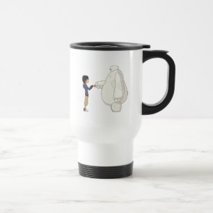 Baymax and Hiro Fist Bump Travel Mug