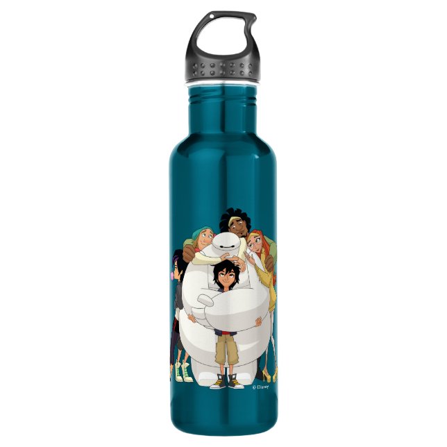 Baymax and his Friends 710 Ml Water Bottle (Front)