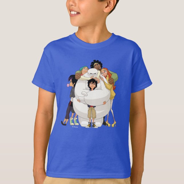 Baymax and his Friends T-Shirt (Front)