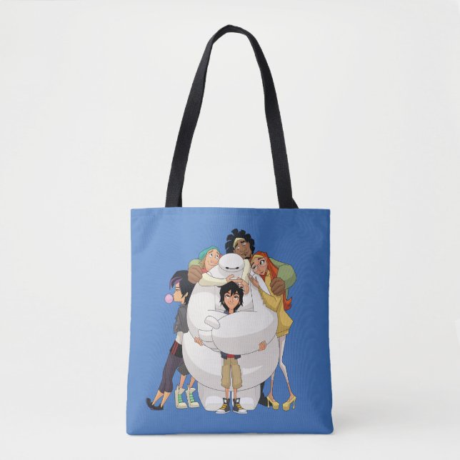 Baymax and his Friends Tote Bag (Front)