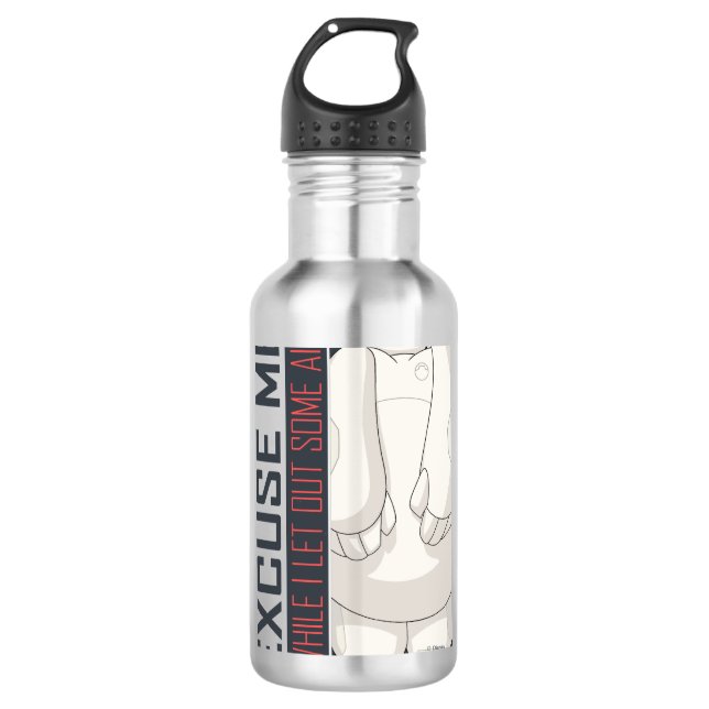 Baymax | Excuse Me 710 Ml Water Bottle (Front)