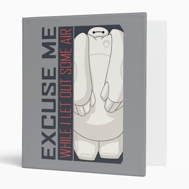 Baymax | Excuse Me Binder (Front/Inside)