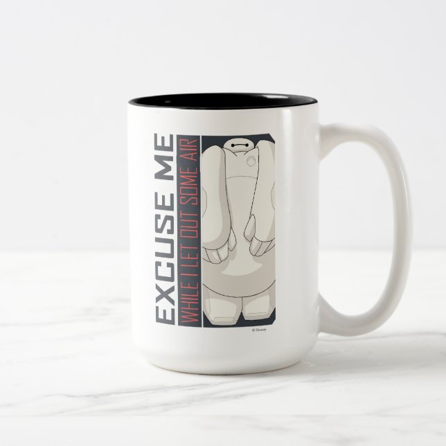 Baymax | Excuse Me Two-Tone Coffee Mug (Right)