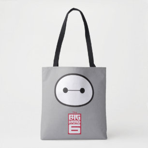 Baymax Face Outline Tote Bag