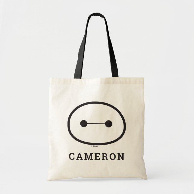 Baymax Face Outline Tote Bag (Front)