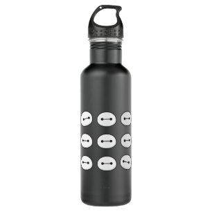 Baymax Face Pattern 710 Ml Water Bottle