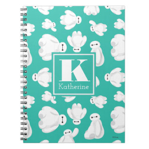 Baymax Green Classic Pattern Notebook