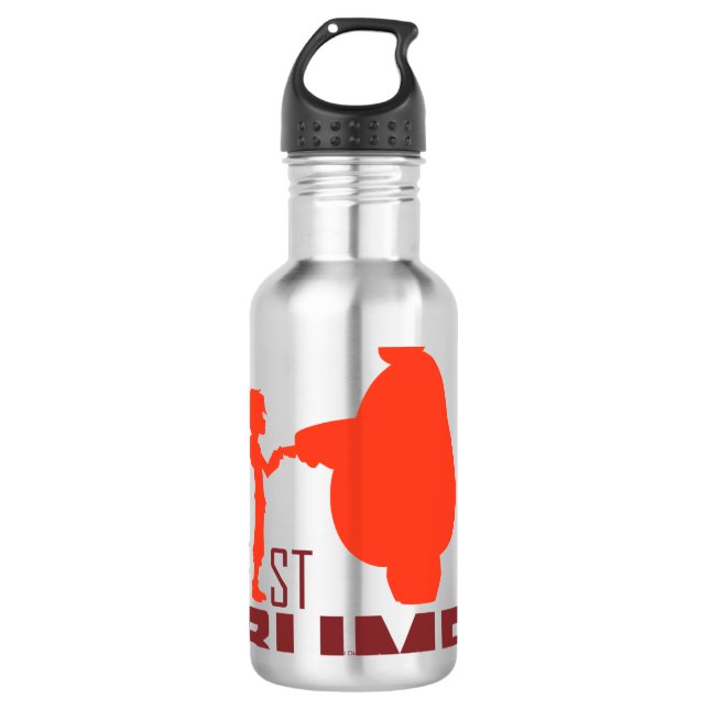 Baymax & Hiro | Fist Bump 710 Ml Water Bottle (Front)