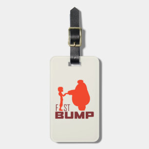 Baymax & Hiro   Fist Bump Luggage Tag