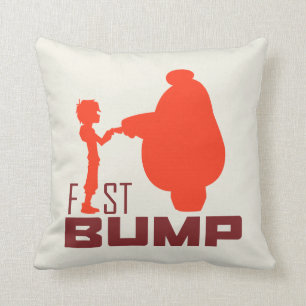 Baymax & Hiro   Fist Bump Throw Pillow