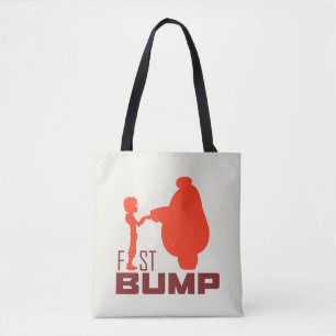 Baymax & Hiro   Fist Bump Tote Bag