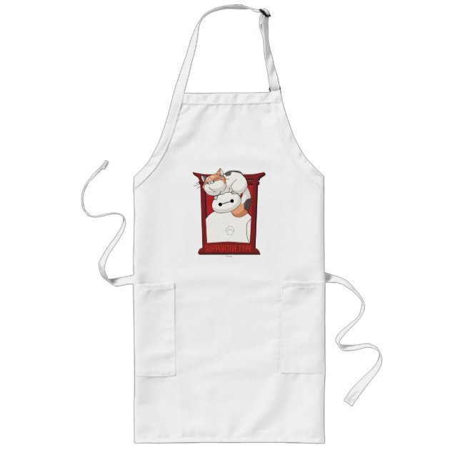 Baymax & Mochi | Supportive Type Long Apron (Front)