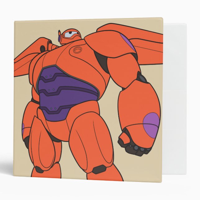 Baymax Orange Suit Binder (Front/Inside)