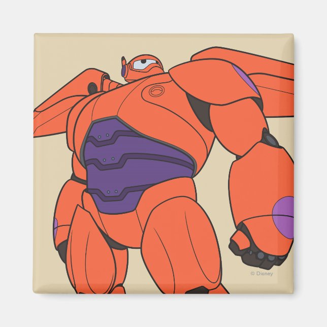 Baymax Orange Suit Magnet (Front)