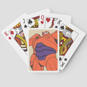 Baymax Orange Suit Playing Cards