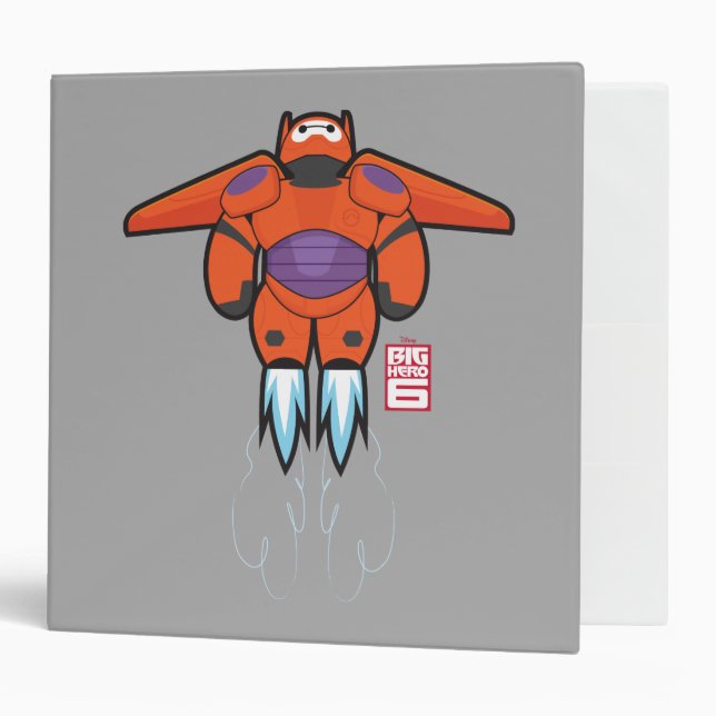 Baymax Orange Super Suit Binder (Front/Inside)