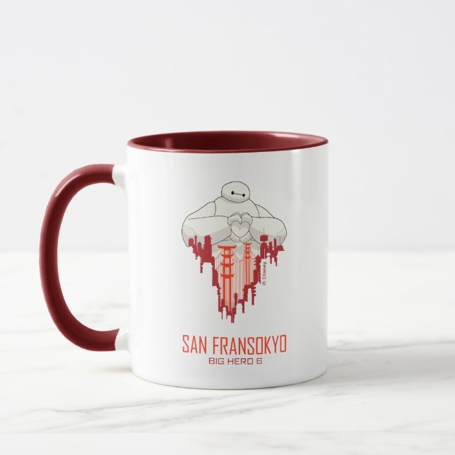 Baymax | San Fransokyo - Big Hero 6 Mug (Left)