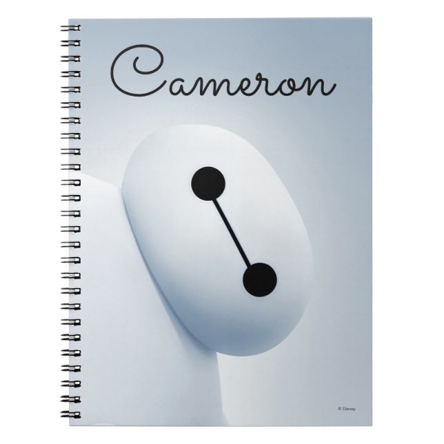 Baymax Self Image - Personalized Notebook (Front)