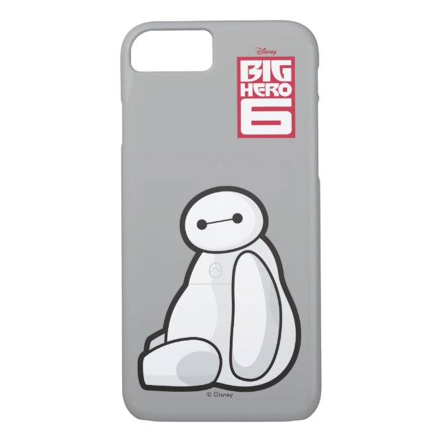 Baymax Sideways Sitting Case-Mate iPhone Case (Back)