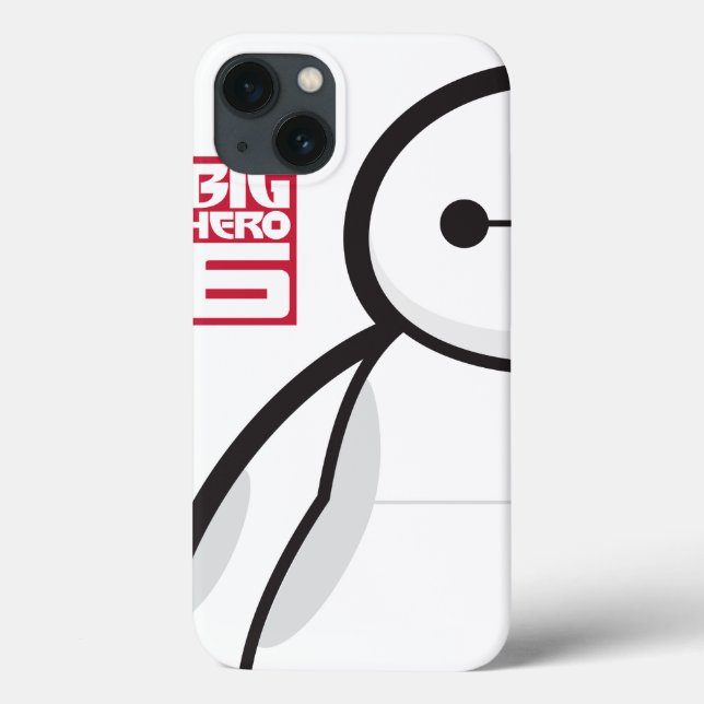 Baymax Standing Case-Mate iPhone Case (Back)