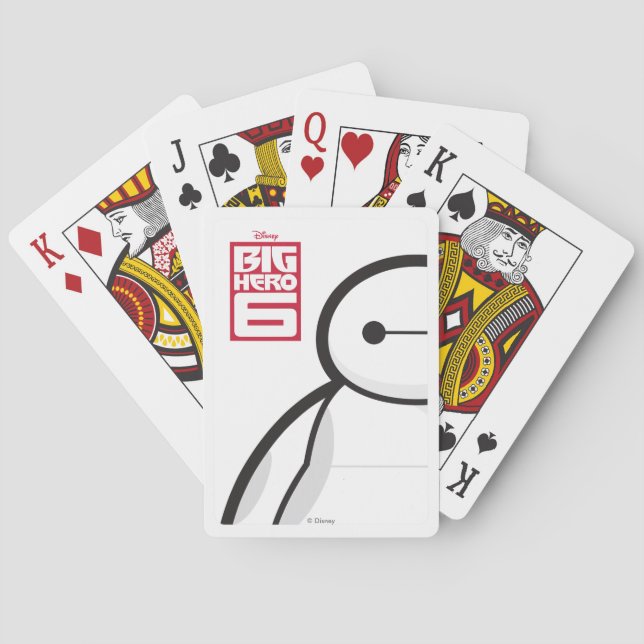 Baymax Standing Playing Cards (Back)