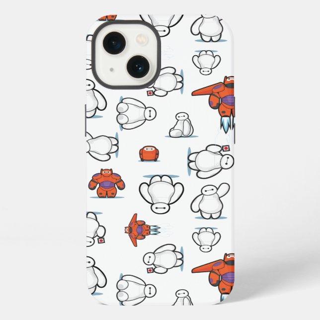 Baymax Suit Pattern iPhone Case (Back)