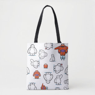 Baymax Suit Pattern Tote Bag