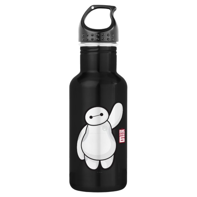 Baymax Waving 532 Ml Water Bottle (Front)