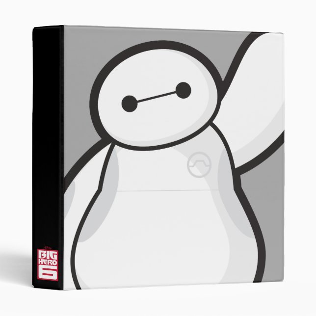 Baymax Waving Binder (Front/Spine)