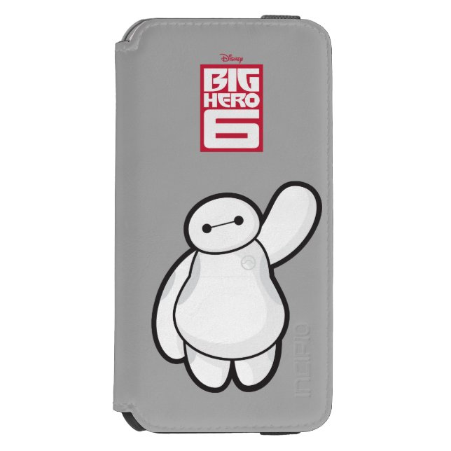Baymax Waving Incipio iPhone Wallet Case (Folio Front)
