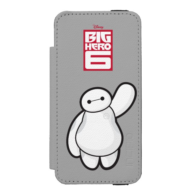 Baymax Waving Incipio iPhone Wallet Case (Folio Front)