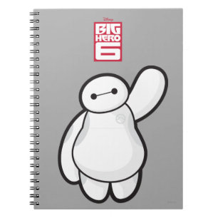 Baymax Waving Notebook