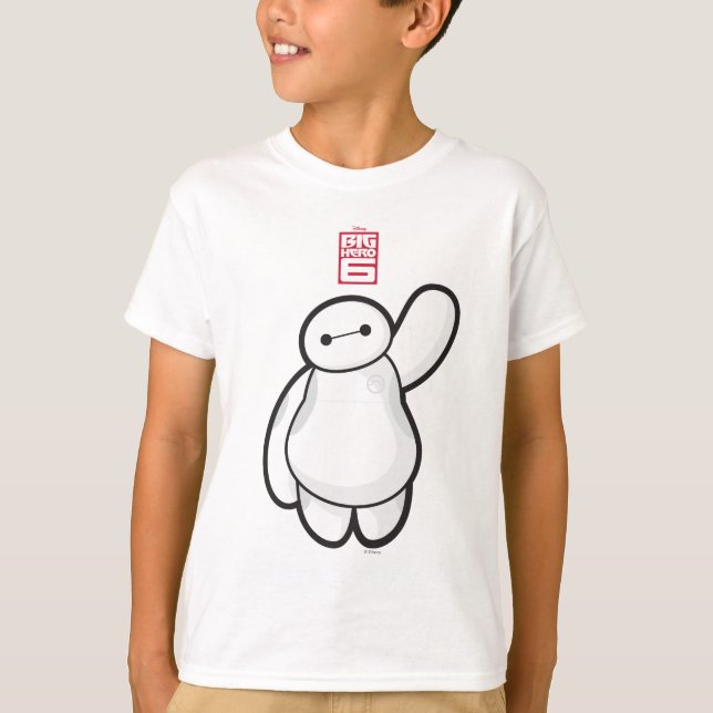 Baymax Waving T-Shirt (Front)