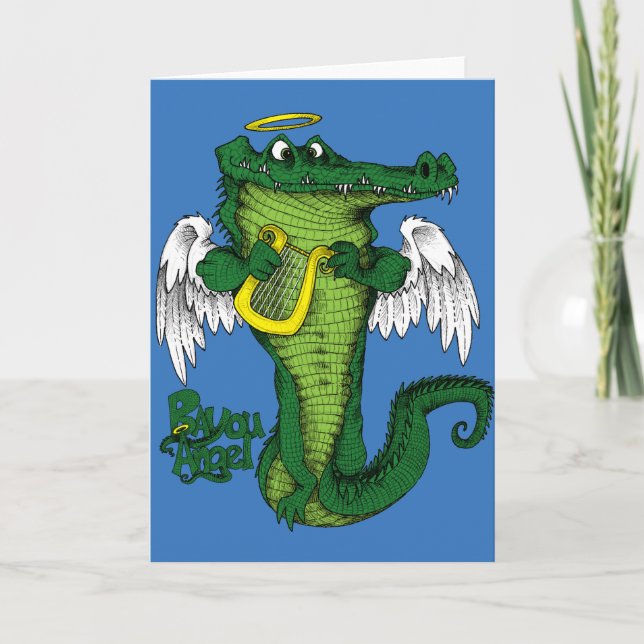 Bayou Angel Holiday Card (Front)