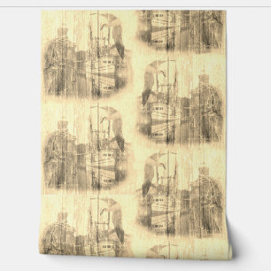 Bayou Memories Shrimp Boat Wallpaper